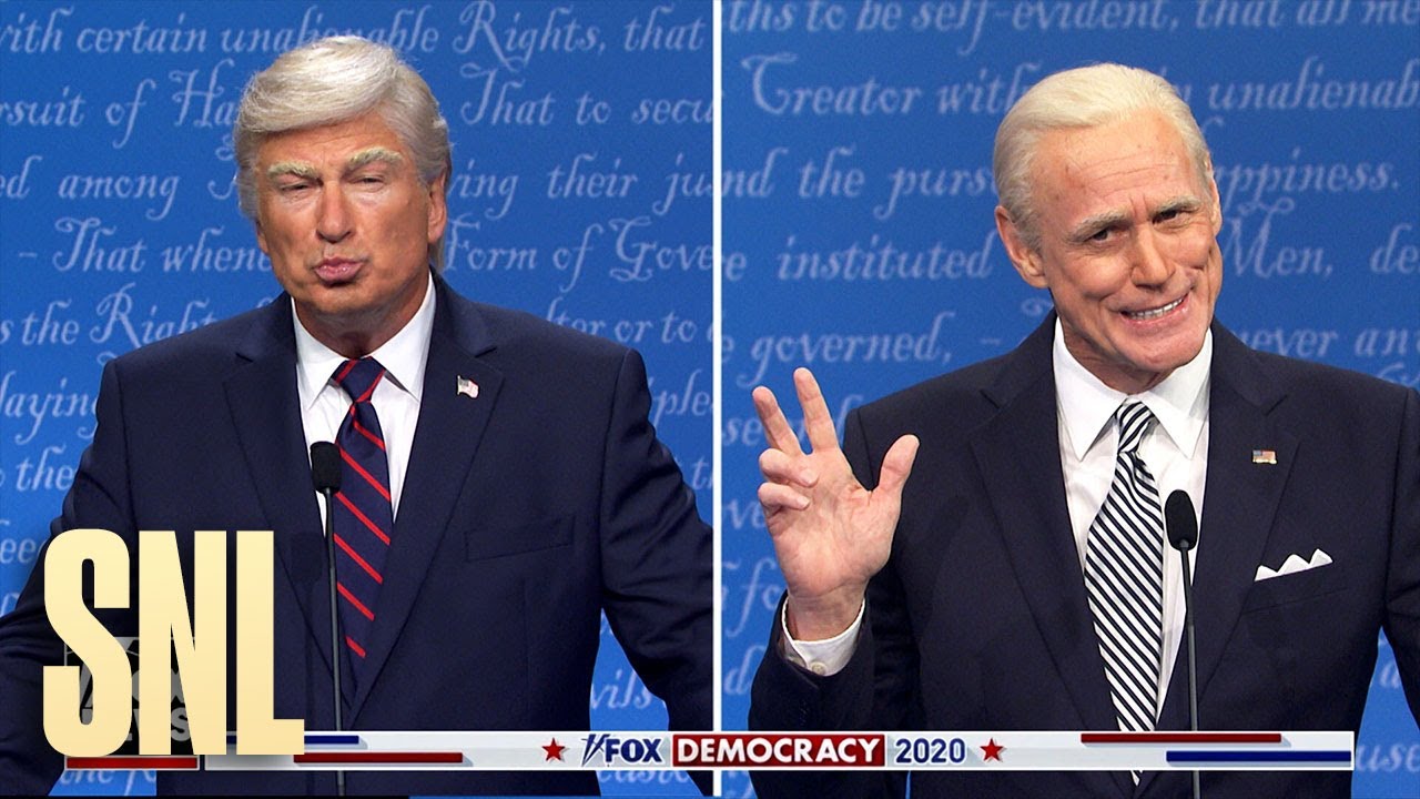 Saturday Night Live: Джим Керри и Алек Болдуин спародировали дебаты кандидатов в президенты США