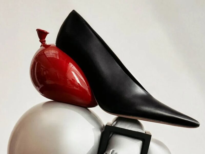 Balloon Pump Heels: креативные туфли с воздушным шаром от Loewe